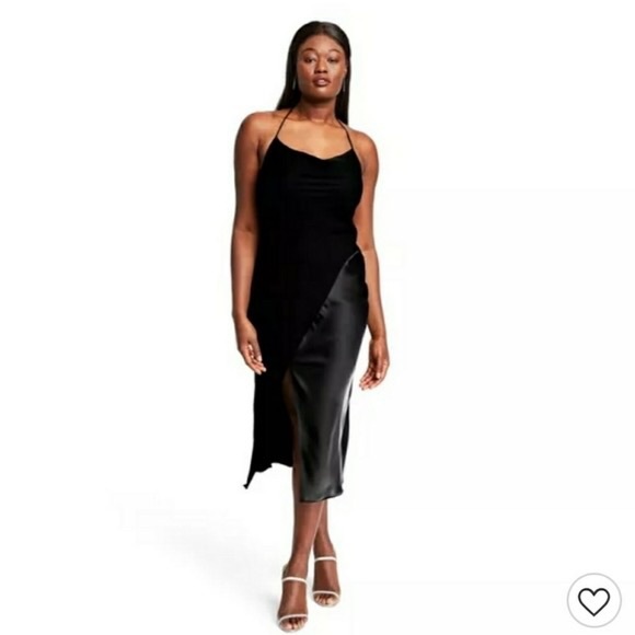 Cushnie x Target Black Slip Dress NWT - Picture 2 of 12